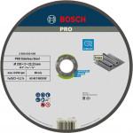 BOSCH  Set 25 discuri taiere inox 230x2 mm