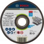 BOSCH  Set 25 discuri taiere inox 115x1 mm