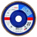 BOSCH  Disc evantai drept Standard for Metal 125 mm, R80