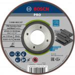 BOSCH  Set 10 discuri slefuire inox 115x3 mm