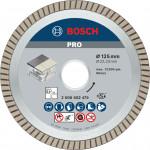 BOSCH  Disc diamantat gresie 125 BEST EXTRACLEAN TURBO