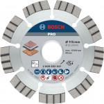 BOSCH  Disc diamantat granit/piatra 115 BEST