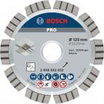 BOSCH  Disc diamantat beton 125 BEST