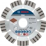 BOSCH  Disc diamantat materiale abrazive 115 BEST