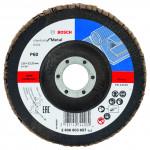 BOSCH  Disc evantai cu degajare Standard for Metal 125 mm, R60