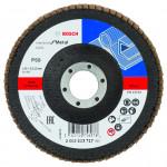 BOSCH  Disc evantai drept Standard for Metal 125 mm, R60