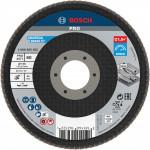 BOSCH  Disc lamelar inox PRO 115 mm, R80