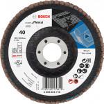 BOSCH  Disc evantai cu degajare Expert for Metal 125 mm, R40