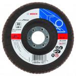 BOSCH  Disc evantai cu degajare Expert for Metal 125 mm, R80