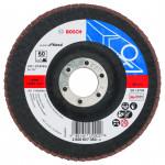 BOSCH  Disc evantai drept 125 mm, R60