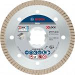 BOSCH  Disc diamantat Best for Ceramic Extraclean Turbo 115 cu X-LOCK