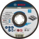 BOSCH  Set 25 discuri taiere metal 115x1.6 mm cu X-LOCK