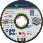 BOSCH  Set 25 discuri taiere inox si metal 115x1 mm cu X-LOCK