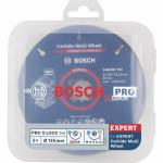 BOSCH  Set 5 discuri mixte 125 mm cu X-LOCK + Cutie depozitare