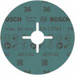 BOSCH  Set 50 foi de slefuire 125 mm, R36