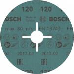 BOSCH  Set 50 foi de slefuire 125 mm, R120