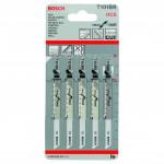 BOSCH T101BR Set 5 panze Clean for Wood 100 mm