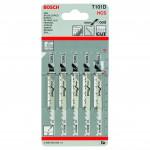 BOSCH T101D Set 5 panze Clean for Wood 100 mm