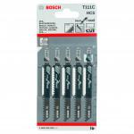 BOSCH T111C Set 5 panze Basic for Wood 100 mm