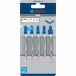 BOSCH T118EOF Set 5 panze Flexible for Metal 83 mm