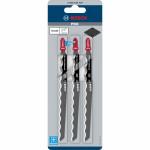 BOSCH T313AW Set 3 panze Special for Soft Material 152 mm