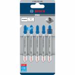 BOSCH T118GFS Set 5 panze Basic for Inox 83 mm