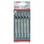 BOSCH T301CD Set 5 panze Clean for Wood 117 mm