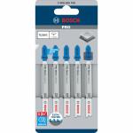 BOSCH T121AFC Set 5 panze PRO Metal medium 92 mm