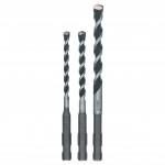 BOSCH  Set 3 burghie universal SDS QUICK 5/6/8 mm pentru UNEO