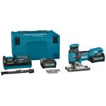 MAKITA JV001GD201 Ferastrau pentru decupat brushless, cu 2 acumulatori Li-Ion, 40V XGT, 2.5Ah