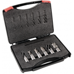 CROMWELL  Set Freze metal M2 - Serie scurta MULTI-TOOTH MILLING CUTTER SET IN CASE 6-PIECE