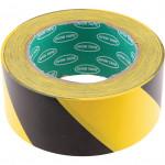 CROMWELL  Banda adeziva de bariera, drum si pericol 50 mm YELLOW/BLACK HAZARDMARKING TAPE