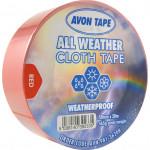 CROMWELL  Banda adeziva ALL WEATHER RED DUCT TAPE50 mm  X 50M