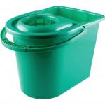 CROMWELL  Galeata ovala din plastic pentru mop 15 Ltr PLASTIC MOP BUCKETGREEN