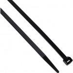 CROMWELL  Coliere Autoblocante - Negru BLACK CABLE TIES7.6x300 mm (Set de 100)