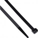 CROMWELL  Coliere Autoblocante - Negru BLACK CABLE TIES7.6x370 mm (Set de 100)