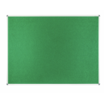 CROMWELL  FELT NOTICE BOARD 1200x900mm GREEN ALUMINIUM TRIM