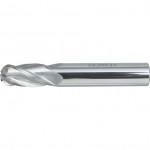 CROMWELL  Freza Carbid cu microgranulatie patru canale, varf rotund, coada dreapta 5.0 mm 4FL BALL NOSE CARBIDE END MILL