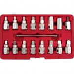 CROMWELL  Set de chei pentru busoanele de golire a uleiului OIL DRAIN PLUG KEY SET 3/8