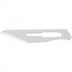 CROMWELL  Lama nesterile din otel carbon No.10A CARBON STEEL SURGICAL BLADE (Set de 100)