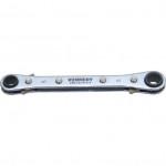 CROMWELL  Cheie inelara cu Clichet reversibil, Drept - metric 8 mm x9 mm STRAIGHT RATCHETRING WRENCH