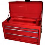 CROMWELL  Cutie pentru scule - 3 sertare RED 3-DRAWER PROFESSIONAL TOOL CHEST