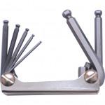 CROMWELL  Set chei hex cu cap rotund in agrafa de mana HEXAGON BALL WRENCH CLIPSET - METRIC 7 piese