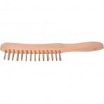 CROMWELL  Perie de sarma pentru razuire cu fire de alama 2-ROW BRASS WIRE SCRATCHBRUSH