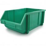 CROMWELL  MTL4 PLASTIC STORAGE BIN GREEN