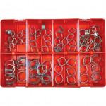 CROMWELL  Set de Clipuri furtun de sudare 9-18 DOUBLE EAR O-CLIP ASSORTEDSET 75 piese