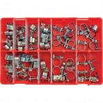 CROMWELL  Trusa cleme sa - BZP ASSORTED ZINC PLATED MINI CLIPS(NUT & BOLT) 65PC