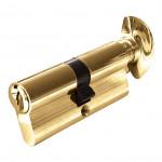 CROMWELL  KEY & TURN EURO PROFILE CYLINDER 70mm PB