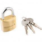 CROMWELL  Lacat - cheie in cruce 40 mm BRASS CROSS KEY PADLOCK