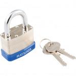 CROMWELL  Lacat cu corp din oetel laminat 44x25 mm LAMINATED PADLOCK STEELBODY